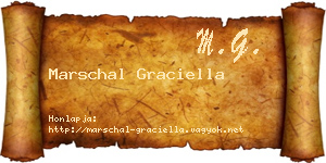 Marschal Graciella névjegykártya
